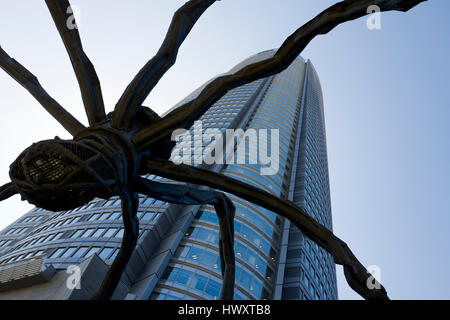 Maman scultura, Roppongi Hills, Tokyo, Giappone Foto Stock