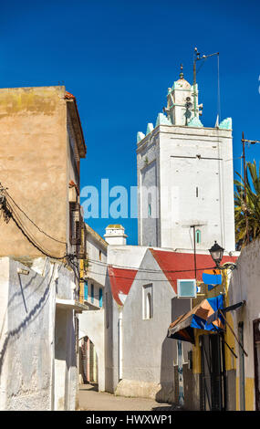 Moschea nella città di Azemmour, Marocco Foto Stock