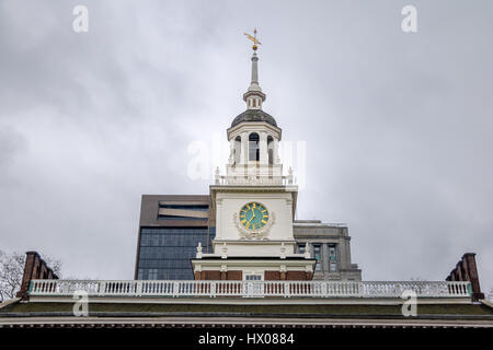 Independence Hall - Philadelphia, Pennsylvania, STATI UNITI D'AMERICA Foto Stock
