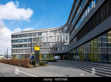 Tedesco ADAC Automobil Club edificio sede centrale a Monaco di Baviera, Germania Foto Stock