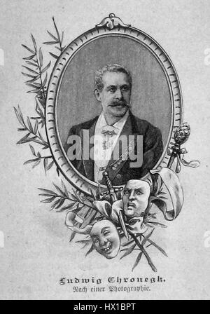 Die Gartenlaube è stata una popolare rivista illustrata tedesca, pubblicata per la prima volta nel 1853. Il numero del 1890 (b 717) presentava una varietà di articoli, illustrazioni e storie, che riflettevano il clima sociale e culturale dell'epoca. Foto Stock