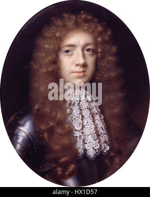 Edward Spragge (c 1629 1673), ammiraglio del blu, da Pietro Croce Foto Stock