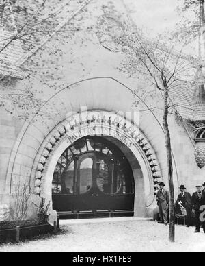 Padiglione finlandese, Parigi Fiera Mondiale 1900 Foto Stock