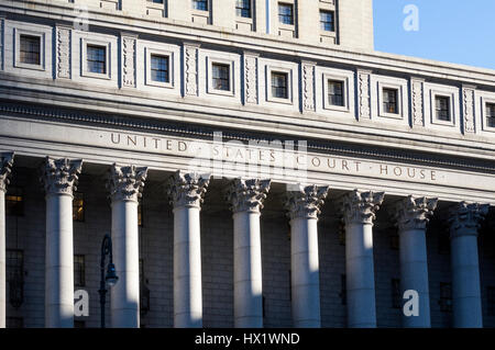 Stati Uniti Court House in Manhattan inferiore Foto Stock