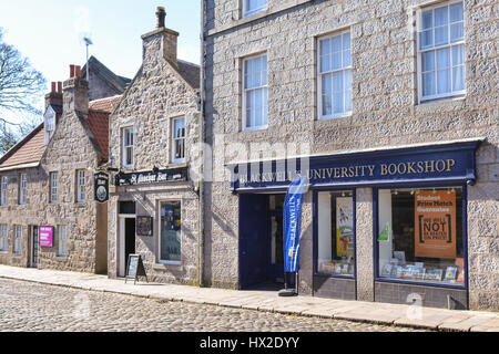 Blackwell's University Bookshop su Aberdeen University vecchio Campus di Aberdeen, Aberdeen Scotland, Regno Unito Foto Stock