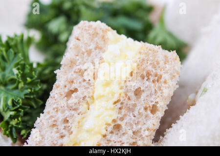 Semplice Insalata di uova Sandwich Foto Stock