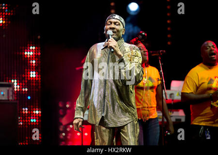 Jimmy Cliff a Nuits du Sud Festival 2015 a Vence (2015/07/09) Foto Stock