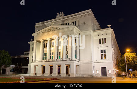 Opera Nazionale Lettone di Riga Foto Stock