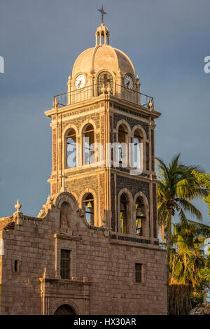 Misión de Nuestra Señora de Loreto Conchó a Loreto, Baja California Sur, Messico. Istituito nel 1697 presso il nativo di insediamento di Concho dal gesuita mis Foto Stock