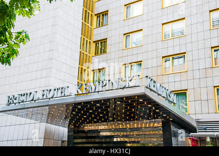 Hotel Bristol Kempinski a Berlino, Germania Foto Stock