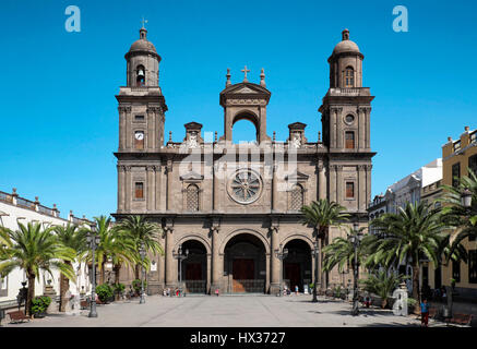 Cattedrale di Santa Ana, Las Palmas di Gran Canaria Isole Canarie Spagna Foto Stock