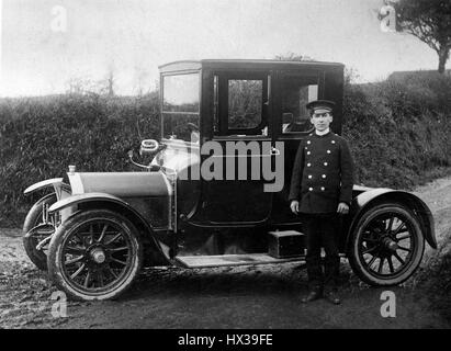 1912 Wolseley coupe Foto Stock