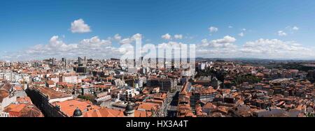 Vista panoramica del Porto, Portogallo Foto Stock