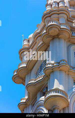 Dettagli del Palacio Barolo su Avenida de Mayo. Monserrat, Buenos Aires, Argentina. Foto Stock