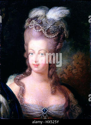 Maria Antonietta in 1775 Foto Stock