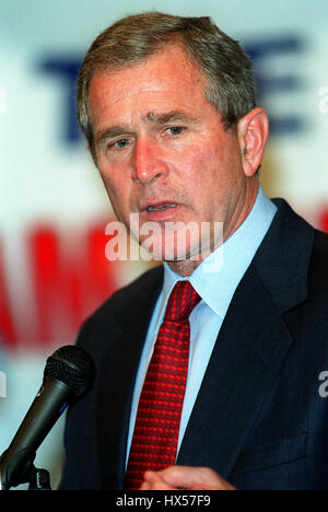 GEORGE W Bush governatore del Texas 05 Marzo 2000 Foto Stock