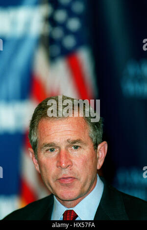 GEORGE W Bush governatore del Texas 05 Marzo 2000 Foto Stock