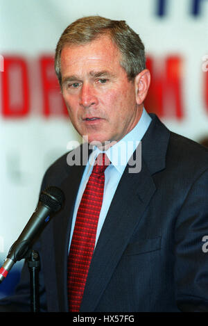 GEORGE W Bush governatore del Texas 05 Marzo 2000 Foto Stock