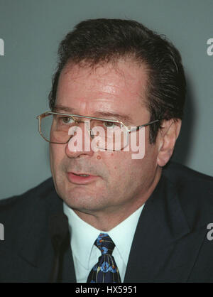 KLAUS KINKEL MINISTRO DEGLI AFFARI ESTERI DI GERMANIA 17 Dicembre 1997 Foto Stock