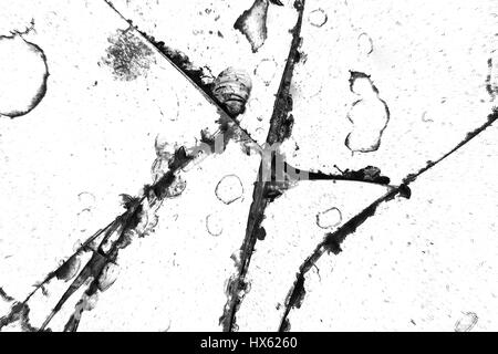 Polvere, graffi, superficie sfocati - abstract texture grunge - strato di Editor foto Foto Stock