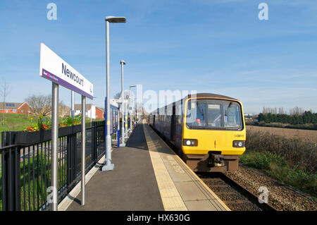 Stazione Newcourt, Devon, Regno Unito Foto Stock