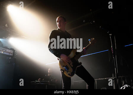 Barcellona - Feb 6: Wolf Alice (banda) in concerto presso il Razzmatazz tappa il 6 febbraio 2016 a Barcellona, Spagna. Foto Stock