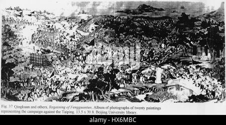 L'occupazione di Fengguantun si riferisce a un'azione militare significativa durante la seconda guerra sino-giapponese, dove le forze giapponesi catturarono il villaggio di Fengguantun in Cina nel 1937, influenzando il conflitto regionale. Foto Stock