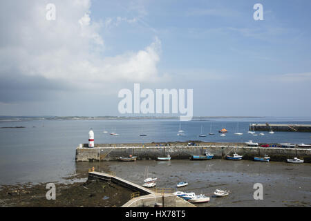 Port St Mary's Isola di Man Isole britanniche Foto Stock