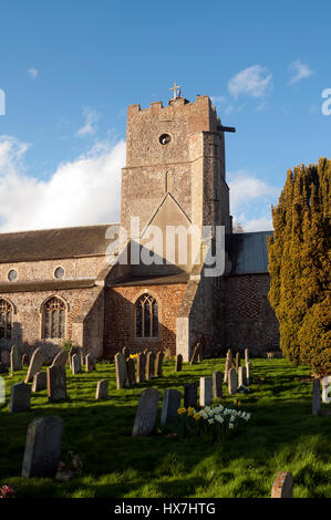 La Chiesa di Santa Maria, Heacham, Norfolk, Inghilterra, Regno Unito Foto Stock