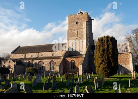 La Chiesa di Santa Maria, Heacham, Norfolk, Inghilterra, Regno Unito Foto Stock