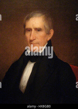 William Henry Harrison era il nono presidente degli Stati Uniti. Conosciuto per la sua breve presidenza, morì poco dopo aver assunto l'incarico, ma la sua carriera politica includeva il servizio militare e vari ruoli governativi. Foto Stock