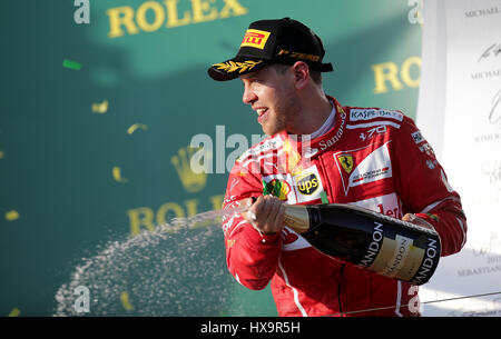 Melbourne, Australia. 26 Mar, 2017. Formula 1 Rolex Australian Grand Prix, 23. - 26.03.2017 Credito: Cronos/Alamy Live News Foto Stock