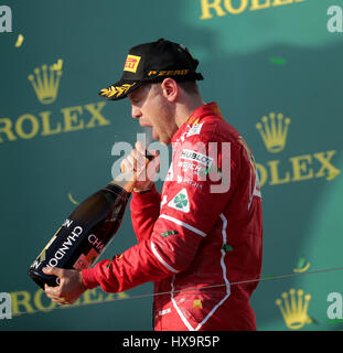 Melbourne, Australia. 26 Mar, 2017. Formula 1 Rolex Australian Grand Prix, 23. - 26.03.2017 Credito: Cronos/Alamy Live News Foto Stock