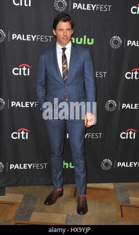 Los Angeles, CA, Stati Uniti d'America. 25 Mar, 2017. James Marsden di presenze per WESTWORLD a 34th Paleyfest annuale di Los Angeles, il Dolby Theatre a Hollywood e Highland Center, Los Angeles, CA, 25 marzo 2017. Credito: Dee Cercone/Everett raccolta/Alamy Live News Foto Stock