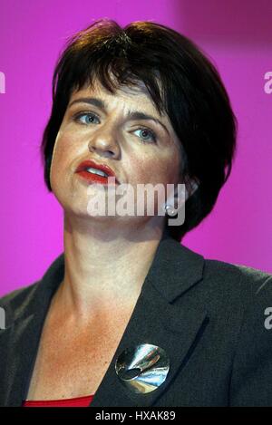 WENDY ALEXANDER MP LEADER scozzese della parte di lavoro 24 settembre 2007 BOURNEMOUTH CONFERENCE CENTRE Bournemouth Inghilterra Foto Stock