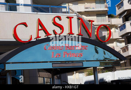 Casinò Barrière Les Princes, Cannes, Francia Foto Stock