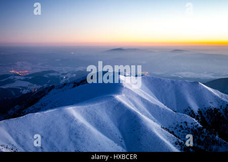 Piccole montagne Kaprathian Foto Stock