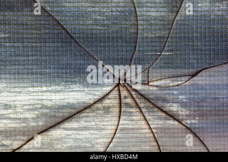 Alta qualità cablata texture di vetro Foto Stock