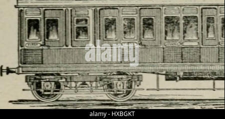 "Rivista e ampliata ed. della scienza delle ferrovie" (1800) Foto Stock