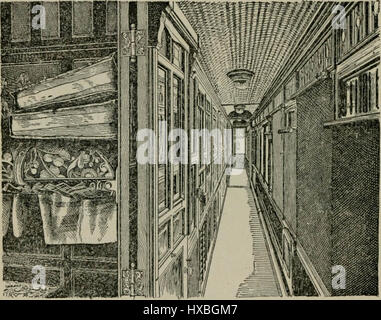 "Rivista e ampliata ed. della scienza delle ferrovie" (1800) Foto Stock