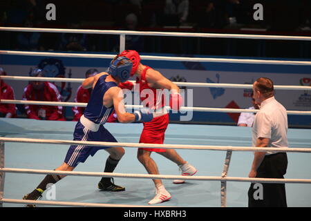 San Pietroburgo, Russia, Novembre 23, 2016 La Gioventù World Boxing Championship uomini Foto Stock