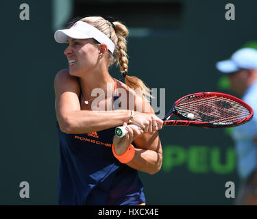 Key Biscayne, FL, Stati Uniti d'America. 26 Mar, 2017. Angelique Kerber Vs Shelby Rogers durante il Miami aperto a Crandon Park Tennis Center su Marzo 26, 2017 in Key Biscayne, Florida. Credito: Mpi04/media/punzone Alamy Live News Foto Stock