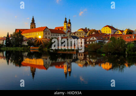 Unesco World Heritage Town Foto Stock