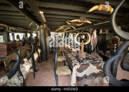 Il Museo Baandam nel villaggio di Muang a nord della città di Chiang Rai nel nord della Thailandia. Foto Stock