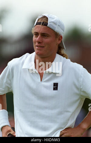 LLEYTON HEWITT WIMBLEDON 1999 22 Giugno 1999 Foto Stock