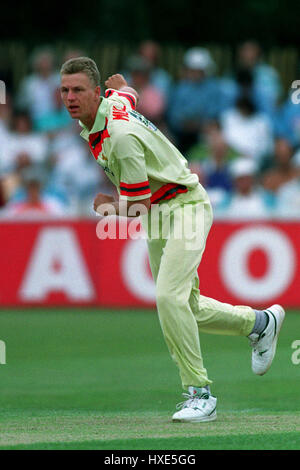 ALAN MULLALLY LEICESTERSHIRE CCC 22 Luglio 1993 Foto Stock