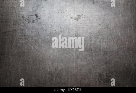 Il vecchio grunge texture metallica Foto Stock