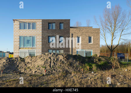 Area di costruzione. Almere. Serie Zelfbouw - extra, vari, Paesi Bassi. Architetto: vari, 2015. Foto Stock