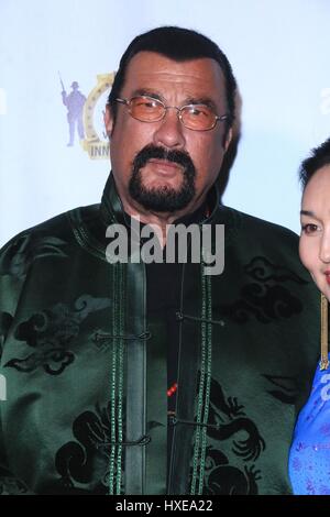 Smash Global V Pre-Oscar Gala - Arrivi con: Steven Seagal dove: Los Angeles, California, Stati Uniti quando: 24 Feb 2017 Foto Stock