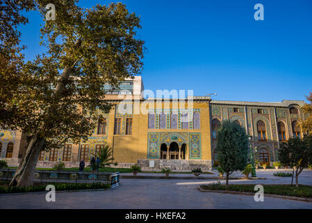 Karim Khani Nook (Khalvat e Karim Khani) residenza nel Palazzo Golestan, ex royal Qajar complesso in Tehran, Iran Foto Stock